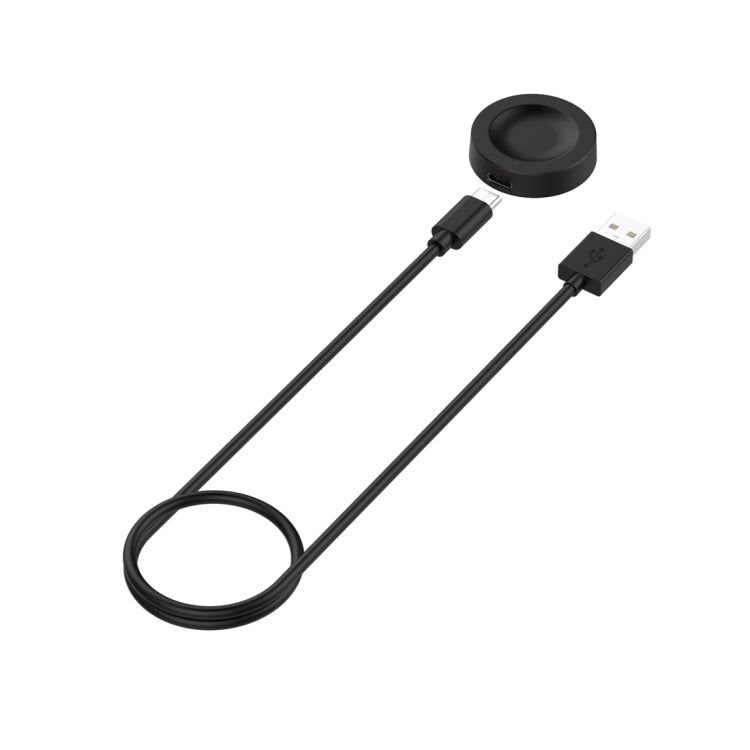 For Huawei Watch Ultimate Smart Watch Magnetic Charging Cable, Length: 1m, Style:Split Version(Black)
