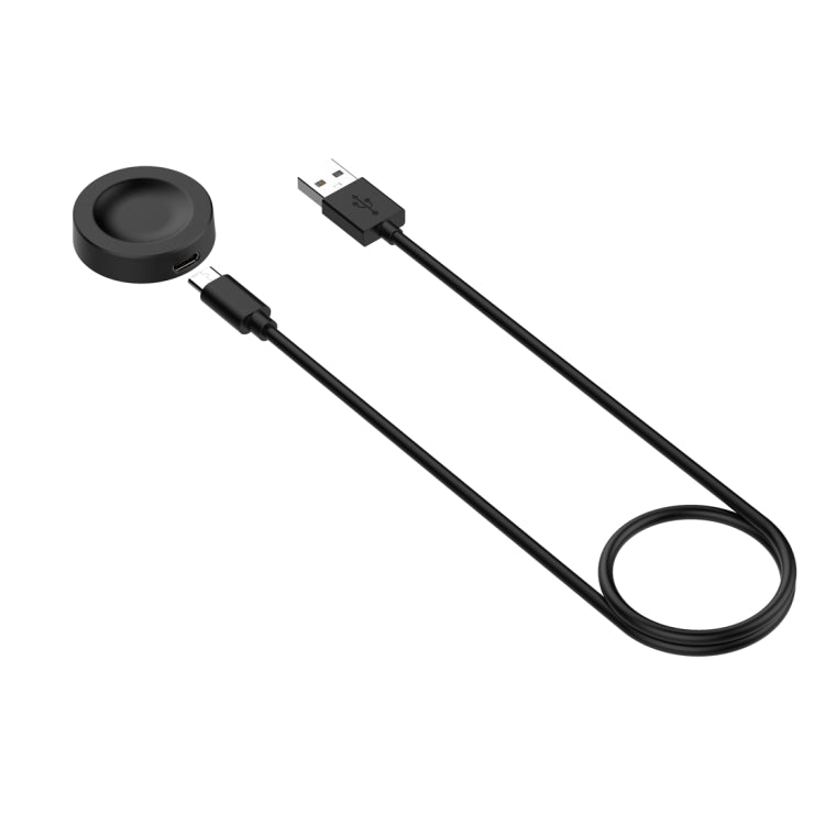 For Huawei Watch Ultimate Smart Watch Magnetic Charging Cable, Length: 1m, Style:Split Version(Black)
