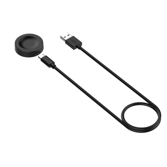 For Huawei Watch Ultimate Smart Watch Magnetic Charging Cable, Length: 1m, Style:Split Version(Black)