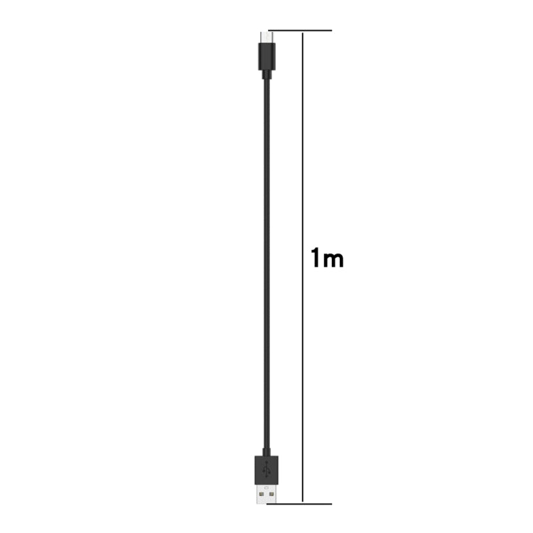 For Huawei Watch Ultimate Smart Watch Magnetic Charging Cable, Length: 1m, Style:Split Version(Black)