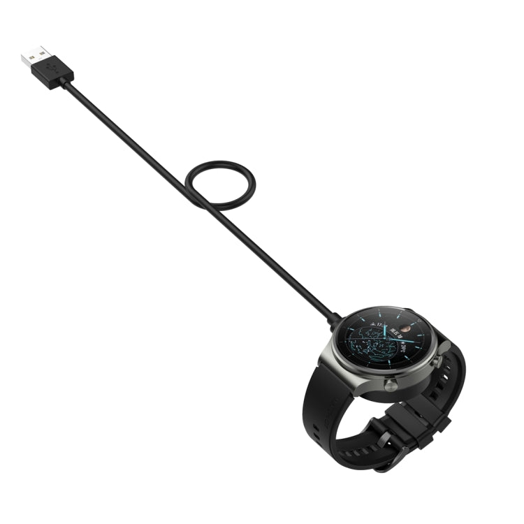 For Huawei Watch Ultimate Smart Watch Magnetic Charging Cable, Length: 1m, Style:Split Version(Black)