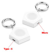 For Huawei Watch Ultimate Portable Universal Smart Watch Charger, Port:Micro-USB(White)