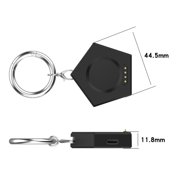 For OPPO Watch 3 / Watch 3 Pro Portable Universal Smart Watch Charger, Port:Micro-USB(White)