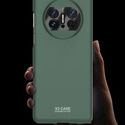 For Huawei Mate X3 GKK Peep-proof Integrated Ultra-thin Full Coverage Phone Flip Case(Silver)