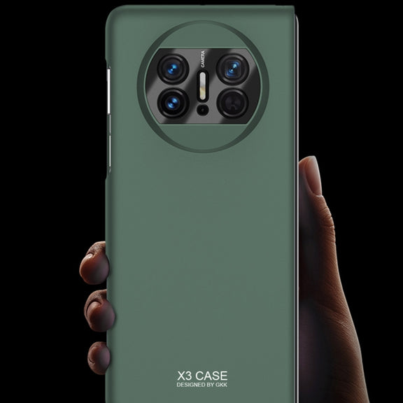 For Huawei Mate X3 GKK Integrated Ultra-thin Full Coverage Phone Flip Case(Green)