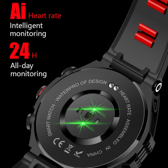CT18 1.43 inch AMOLED Screen Smart Watch Supports Bluetooth Call/Blood Oxygen Detection(Red)