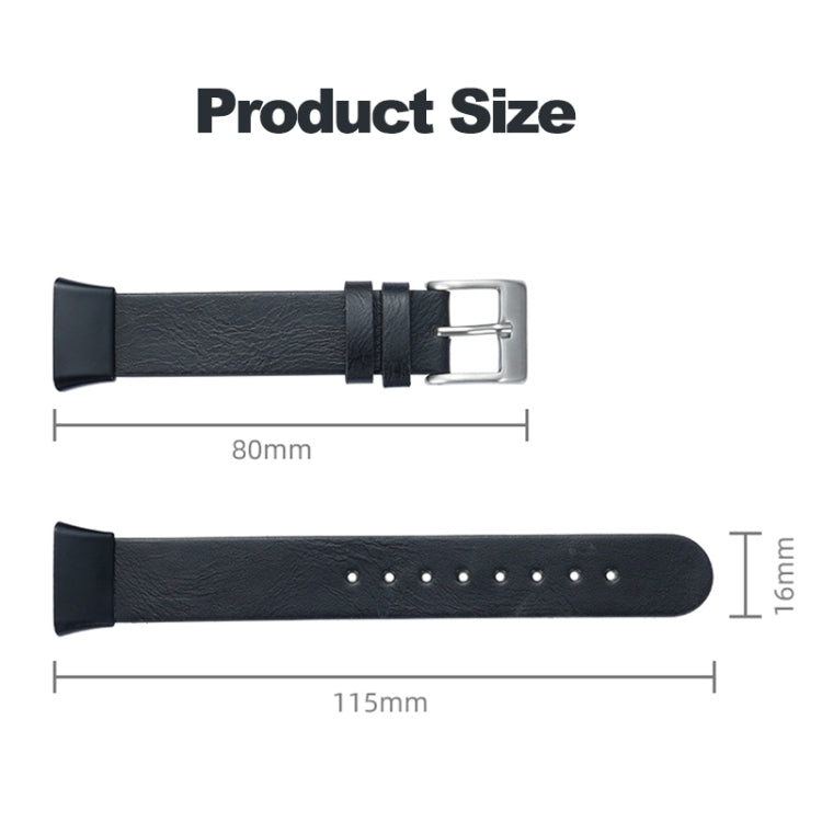For Xiaomi Mi Band 7 Pro Leather Texture Replacement Watch Band(Army Green)