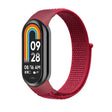 For Xiaomi Mi Band 8 Loop Nylon Replacement Watch Band(Red) -  by PMC TechLife | Online Shopping South Africa | PMC TechLife