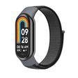 For Xiaomi Mi Band 8 Loop Nylon Replacement Watch Band(Anchor Gray) -  by PMC TechLife | Online Shopping South Africa | PMC TechLife
