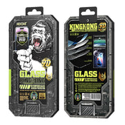 For iPhone 12 Pro WK WTP-066 King Kong Vacha 9D Curved HD Tempered Glass Film(Black)
