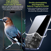 For iPhone 13 Pro WK WTP-067 King Kong Vacha 9D Curved Privacy Tempered Glass Film(Black)