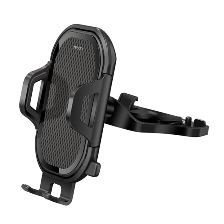 Yesido C84 360 Degree Rotating CD Port Car Phone Holder(Black)