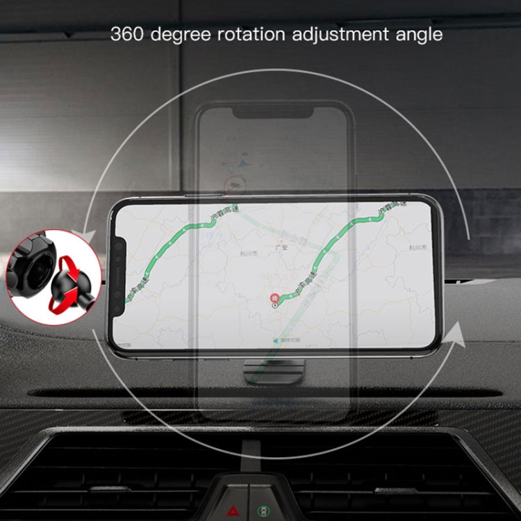 Yesido C91 Car Center Console Paste Magsafe Magnetic Phone Tablet Holder(Black)