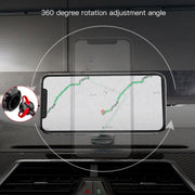 Yesido C91 Car Center Console Paste Magsafe Magnetic Phone Tablet Holder(Black)