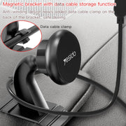Yesido C91 Car Center Console Paste Magsafe Magnetic Phone Tablet Holder(Black)