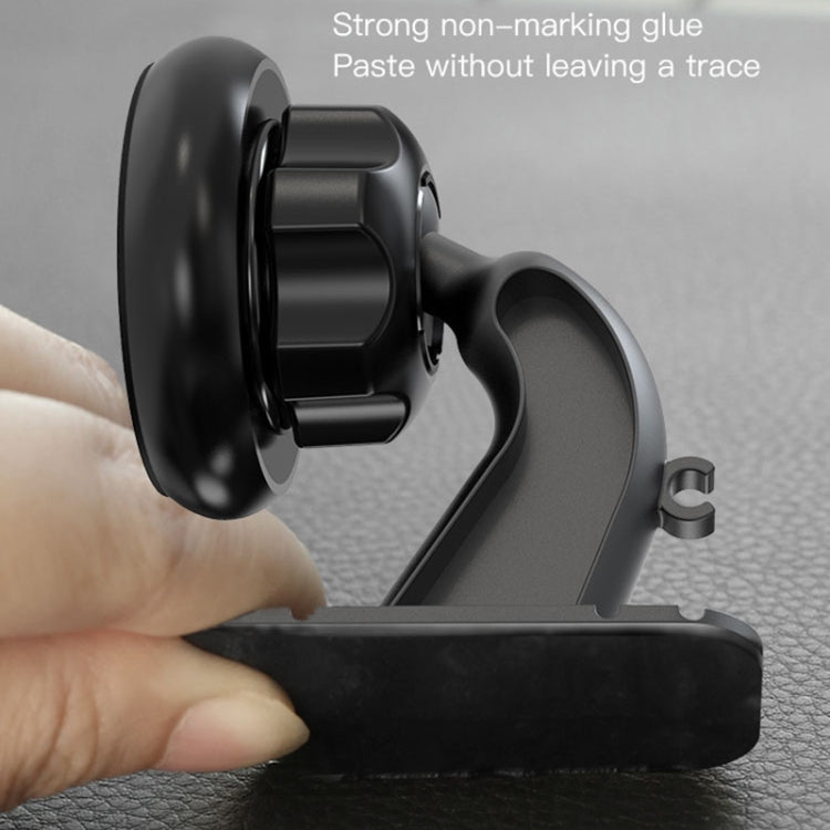 Yesido C91 Car Center Console Paste Magsafe Magnetic Phone Tablet Holder(Black)