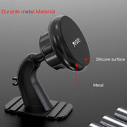 Yesido C91 Car Center Console Paste Magsafe Magnetic Phone Tablet Holder(Black)
