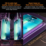 For iPhone 14 Plus WK WTP-070 King Kong Vacha 9D Curved AR Frosted Tempered Glass Film(Black)