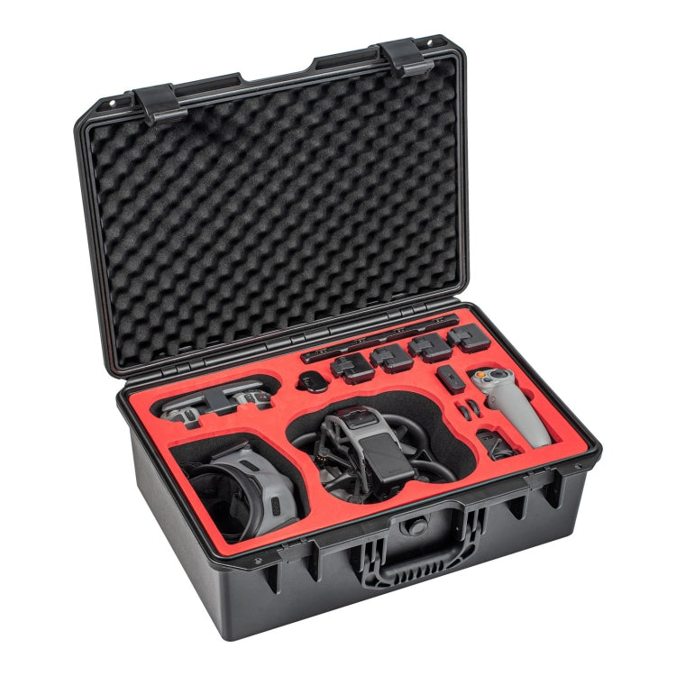 For DJI Avata STARTRC IP67 Water-resistant PP Suitcase Storage Box(Black)