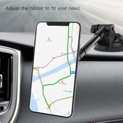 Yesido C41 Car Windshield Telescopic Suction Cup Magnetic Phone Holder(Black)