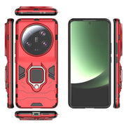 For Xiaomi 13 Ultra Magnetic Ring Holder PC + TPU Phone Case(Red)