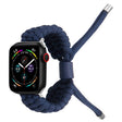 Stretch Plain Silicone Bean Watch Band For Apple Watch 7 41mm(Navy Blue) -  by PMC TechLife | Online Shopping South Africa | PMC TechLife