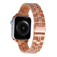 3-Beads Stripe Metal Watch Band For Apple Watch 6 44mm(Rose Gold) -  by PMC TechLife | Online Shopping South Africa | PMC TechLife