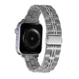 3-Beads Stripe Metal Watch Band For Apple Watch 38mm(Silver) -  by PMC TechLife | Online Shopping South Africa | PMC TechLife