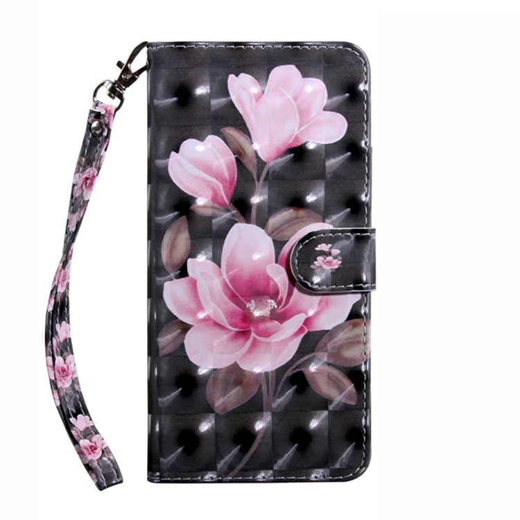 For Xiaomi 13 Ultra 3D Painted Pattern Leather Phone Case(Pink Flower)