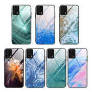 For Xiaomi Redmi Note 12 Turbo Marble Pattern Glass Protective Phone Case(Typhoon)