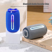 T&G TG653 TWS LED Mini Portable Wireless Stereo Sound Outdoor Speaker(Red)