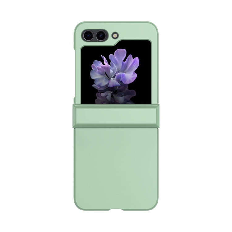 For Samsung Galaxy Z Flip5 Skin Feel PC Phone Case with Hinge(Mint Green)