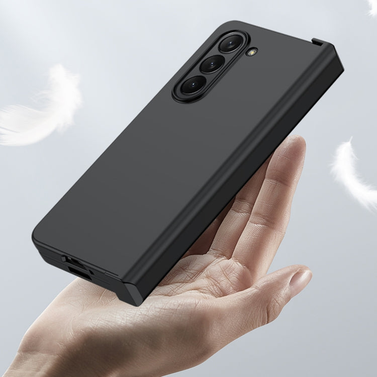 For Samsung Galaxy Z Fold5 Skin Feel PC Phone Case with Hinge(White)