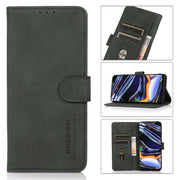 For Xiaomi Poco F5 Pro KHAZNEH Matte Texture Leather Phone Case(Green)