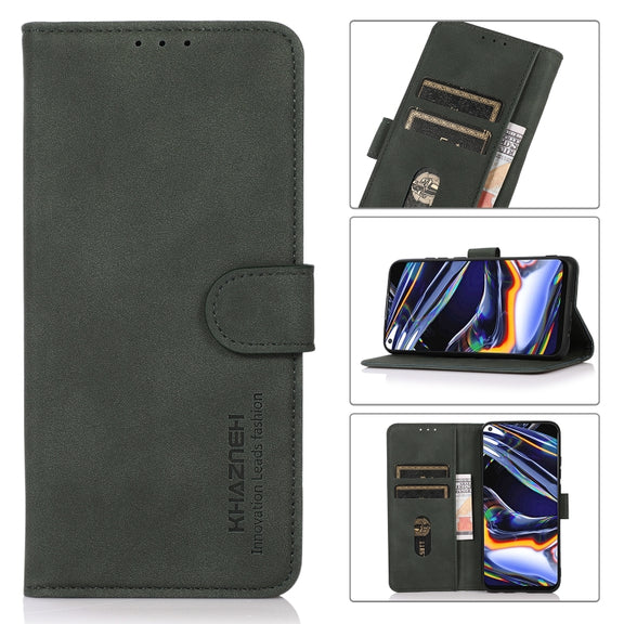 For Xiaomi Poco F5 Pro KHAZNEH Matte Texture Leather Phone Case(Green)