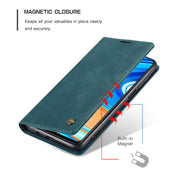 For Xiaomi Redmi Note 9 Pro/Note 9 Pro Max/Note 9s CaseMe 013 Multifunctional Horizontal Flip Leather Case, with Card Slot & Holder & Wallet(Blue)