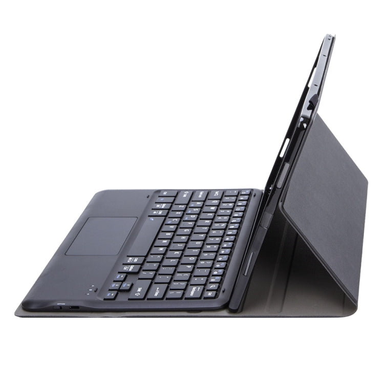 For vivo Pad 2 12.1 inch AV12-A Ultra-thin Split Bluetooth Keyboard Leather Tablet Case with Touchpad(Black)