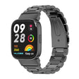 For Redmi Watch 3 Mijobs Three-Bead Metal Stainless Steel Watch Band(Black) - free shipping - PMC TechLife - Order now!