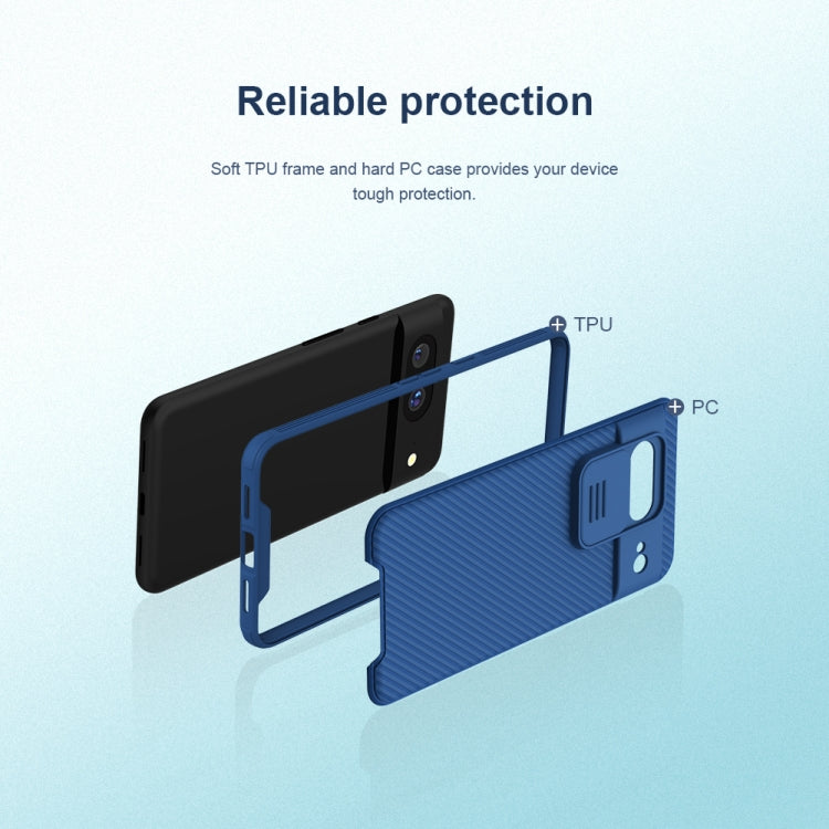 For Google Pixel 8 NILLKIN CamShield Pro PC Phone Case(Black)