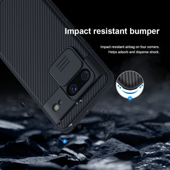 For Google Pixel 8 NILLKIN CamShield Pro PC Phone Case(Black)