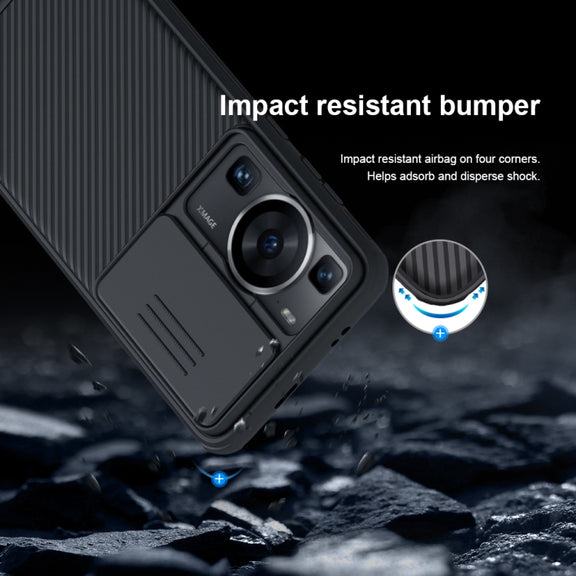 For Huawei P60 Pro / P60 NILLKIN CamShield Pro PC Phone Case(Black)