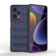 For Xiaomi Redmi Note 12 Turbo Magic Shield TPU + Flannel Phone Case(Dark Blue) - free shipping - PMC TechLife - Order now!