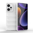 For Xiaomi Redmi Note 12 Turbo Magic Shield TPU + Flannel Phone Case(White) - free shipping - PMC TechLife - Order now!