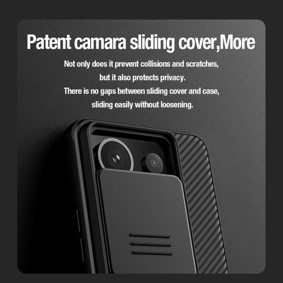 For Xiaomi Redmi Note 13 Pro 5G NILLKIN CamShield Pro PC Phone Case(Black)