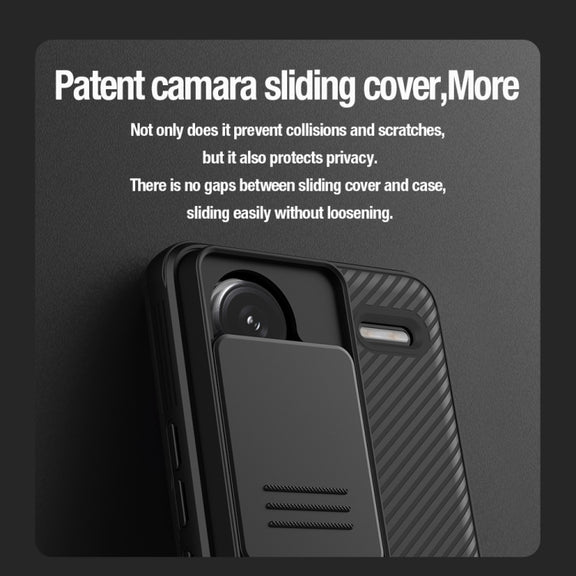 For Xiaomi Redmi Note 13 Pro+ 5G NILLKIN CamShield Pro PC Phone Case(Green)