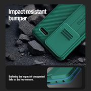 For Xiaomi Redmi Note 13 Pro+ 5G NILLKIN CamShield Pro PC Phone Case(Green)