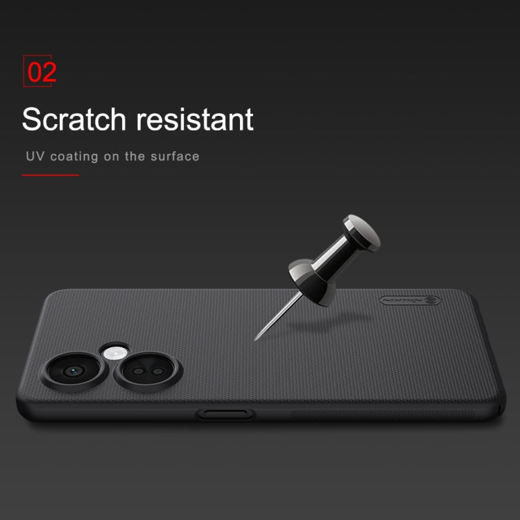 For OnePlus Nord CE 3 Lite NILLKIN Frosted PC Phone Case(Red)