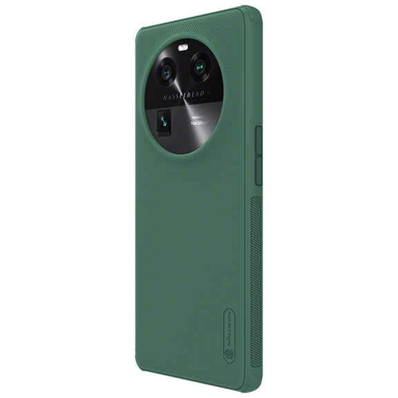 For OPPO Find X6 NILLKIN Frosted Shield Pro PC + TPU Phone Case(Green)