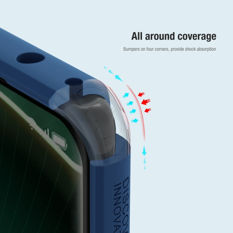 For OPPO Find X6 NILLKIN Frosted Shield Pro PC + TPU Phone Case(Green)