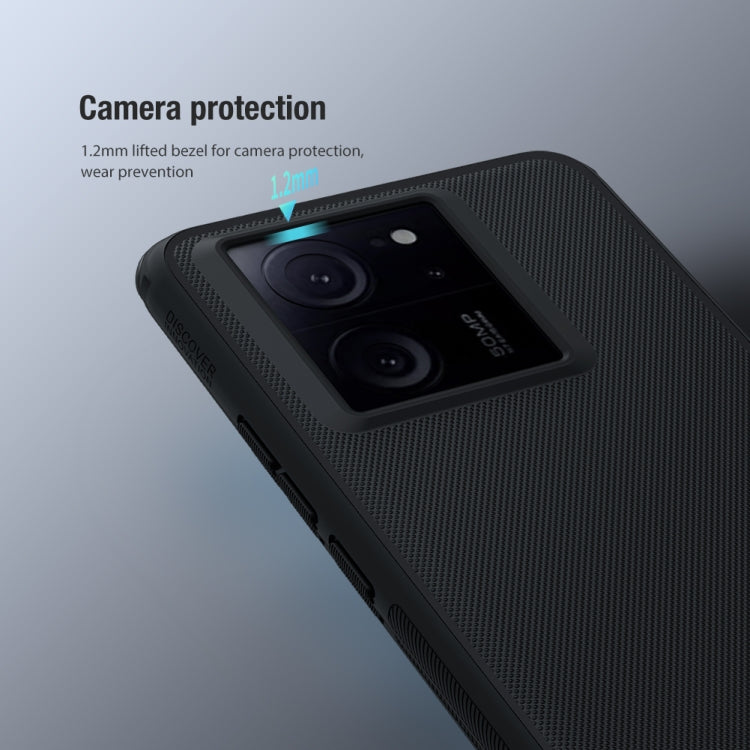 For Xiaomi Redmi K60 Ultra NILLKIN Frosted Shield Pro PC + TPU Phone Case(Black)